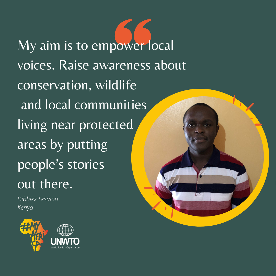 My aim is to empower local voices. Raise awareness about conservation, wildlife and local communities living near protected areas by putting people’s stories out there.