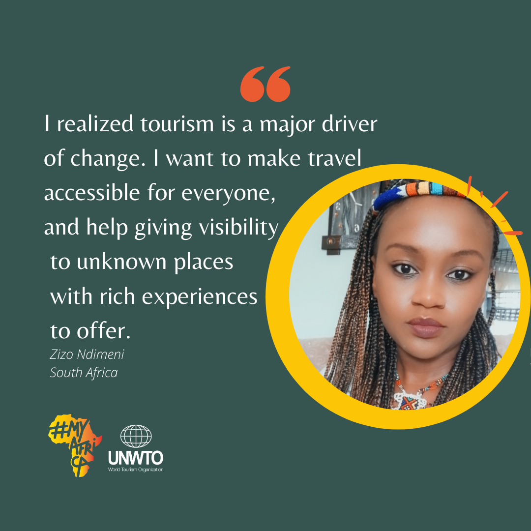 I realized tourism is a major driver of chnage. I want to make accessible for everyone, and help giving visibility to unknown places with rich experiences to offer. 